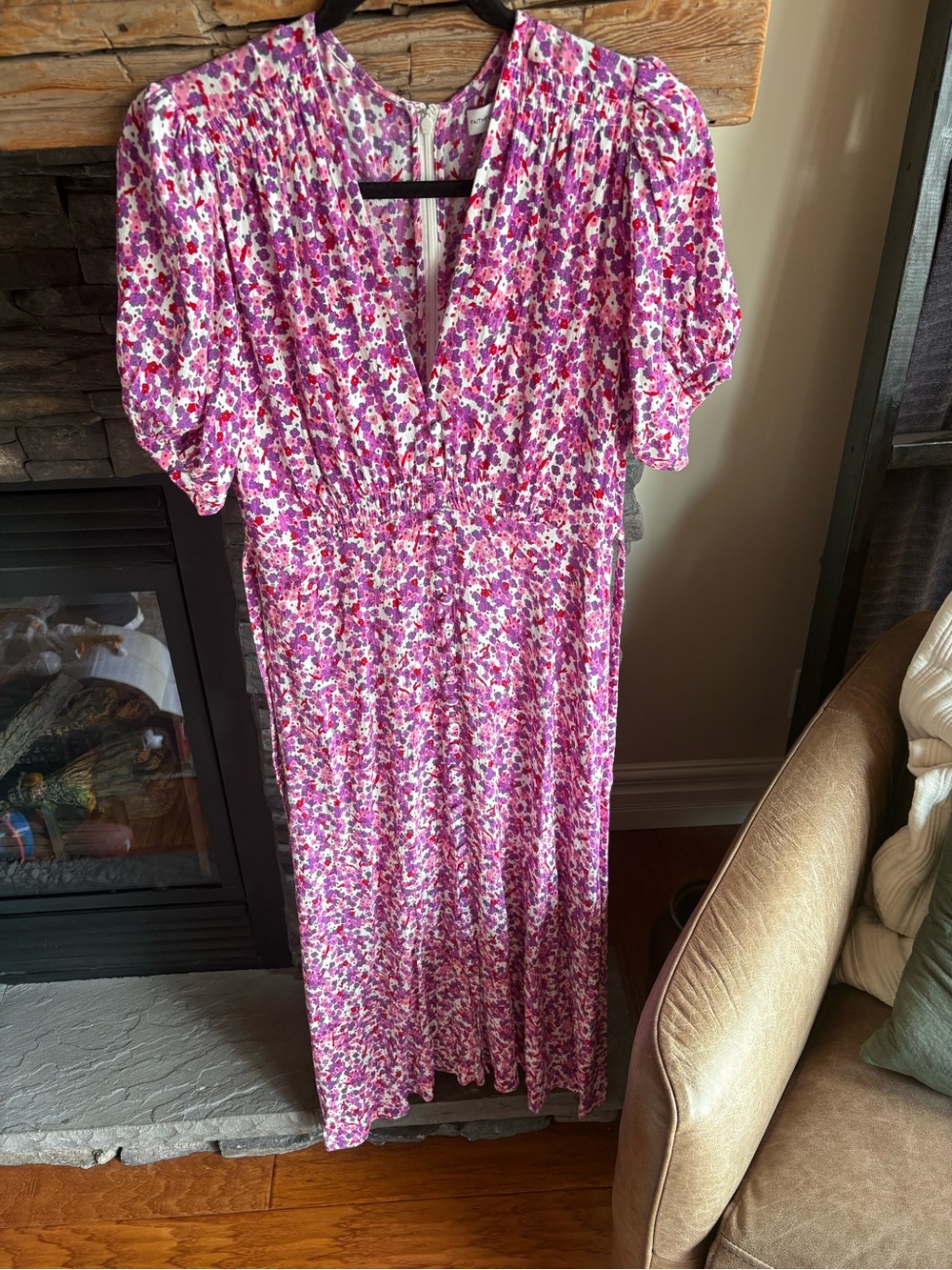 Faithfull the Brand Bellavista Midi Dress - Size M